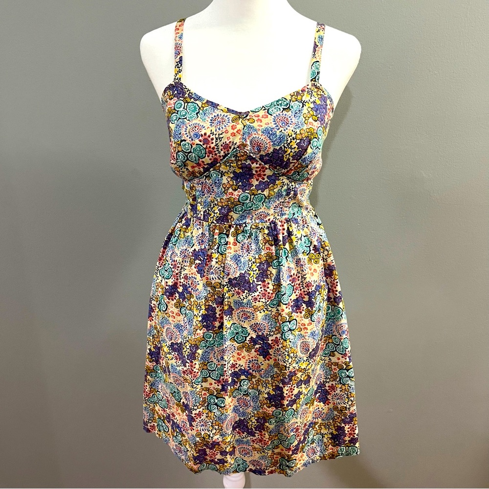 Red Camel | Floral Dress w/ Pockets